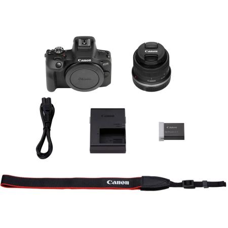 Canon EOS R100 Negro + RF-S 18-45mm IS STM